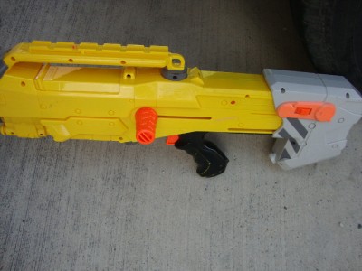 yellow cart go nerf