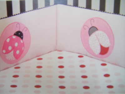 Waterford Bedding Collection Queen on Kids Line Modpod  Pop Ladybug  Crib Bedding Set 15pc   Ebay