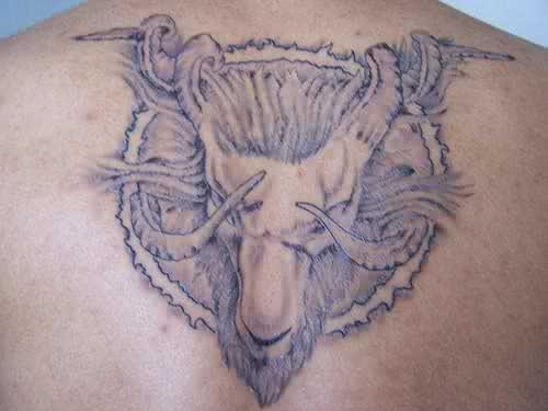 Big Ram aries tattoo by