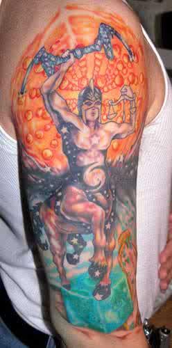 Sagittarius Tattoos : Sagittarius tattoo designs, Tribal sagittarius tattoos