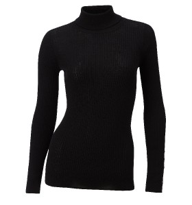PRIMARK SKINNY RIBBED POLO ROLL NECK JUMPER 14 16 | eBay