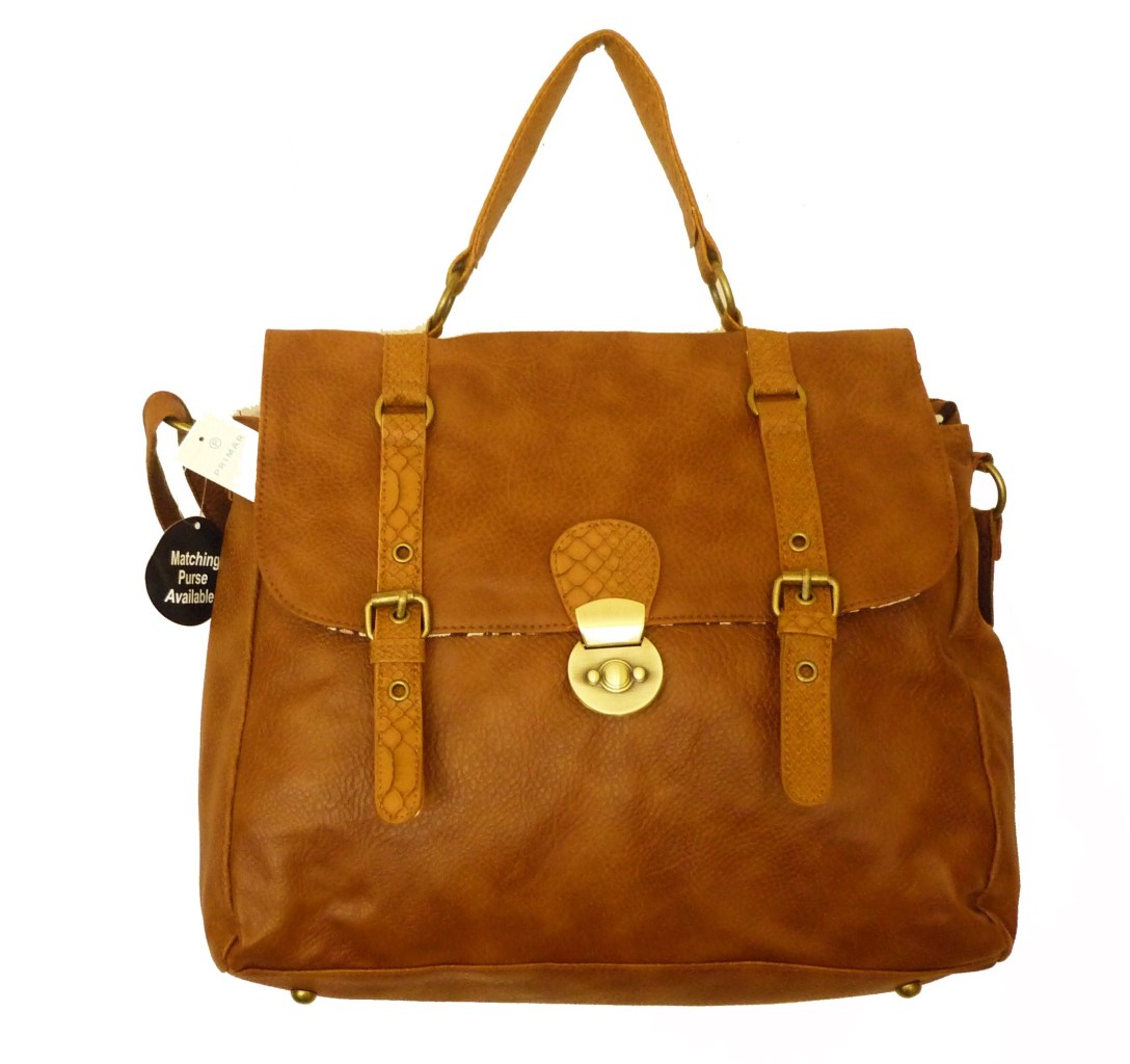 large vintage style satchel indie bag BNWT Primark eBay