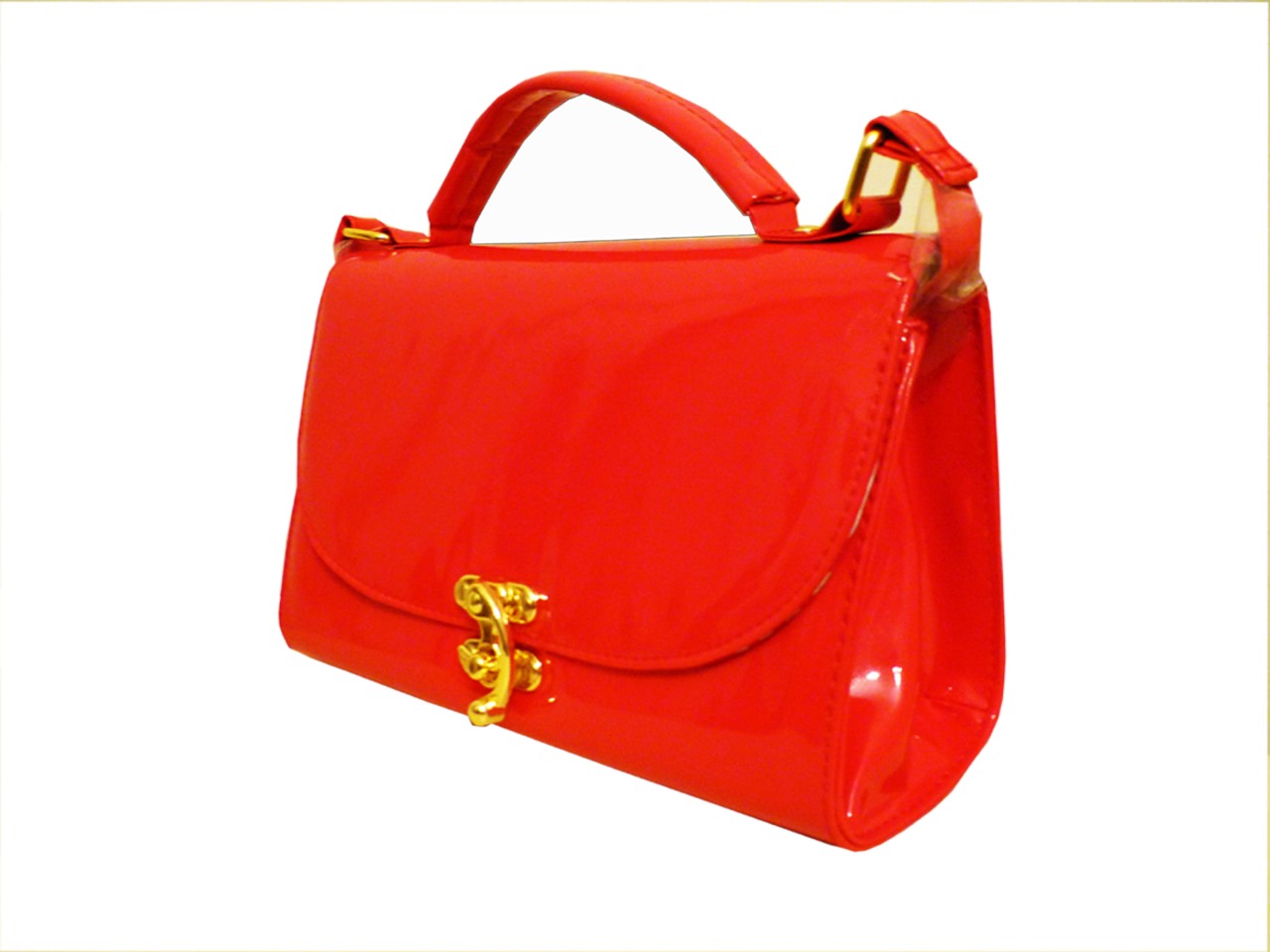 Primark small patent handbag shoulder bag satchel eBay