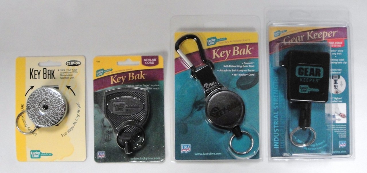Lucky Line Key Bak Janitor Key Ring Back Holder Chain eBay