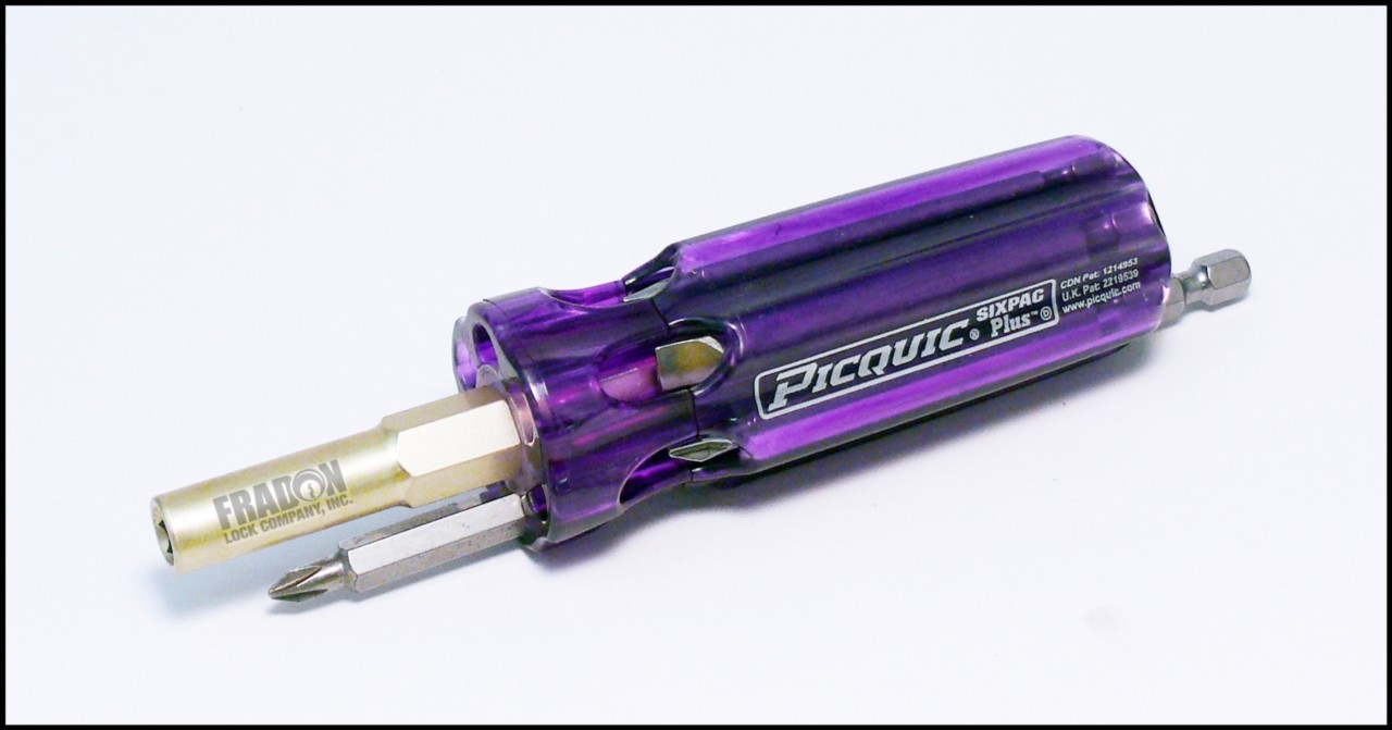 Picquic Sixpac Plus Screwdriver MultiBit Canada Yellow Fucshia