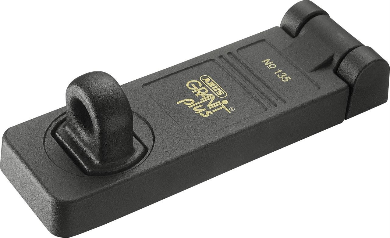 Abus High Security Granit Plus Black Hasp and Staple 135/200 Maximum