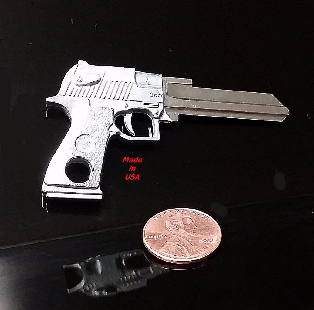 3D 45mm Revolver Gun Key Blank Keyblank Schlage Kwikset Home House Office Work eBay