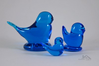 fenton glass bluebird figurine