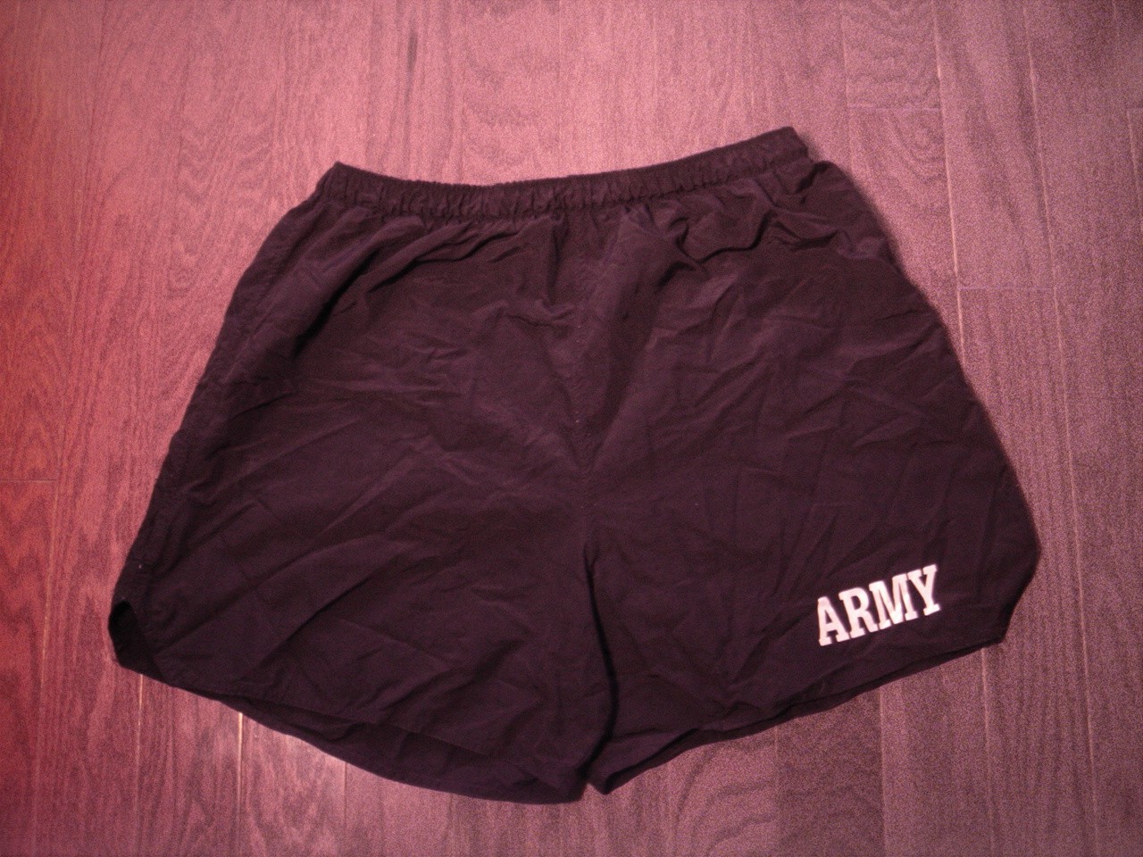 Black Army Military Surplus PFU Shorts Medium PT New