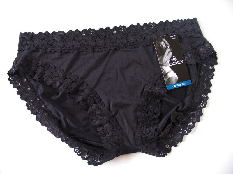 U7 NWT Jockey Parisienne Lace Bikini Panties Undies Underwear Size 14