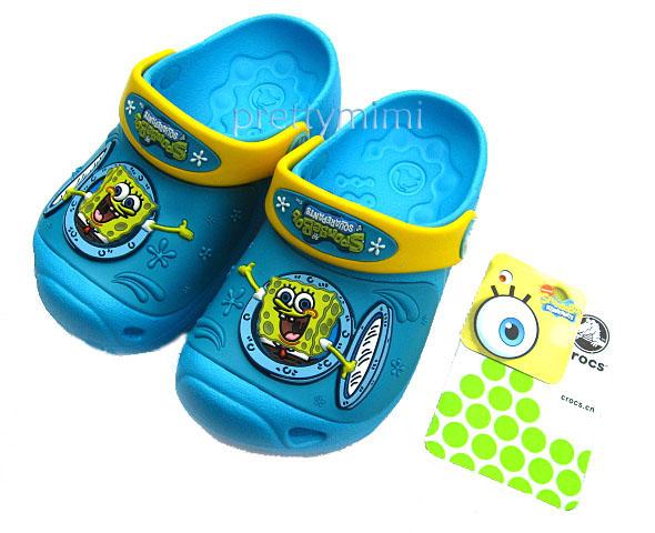 spongebob clogs