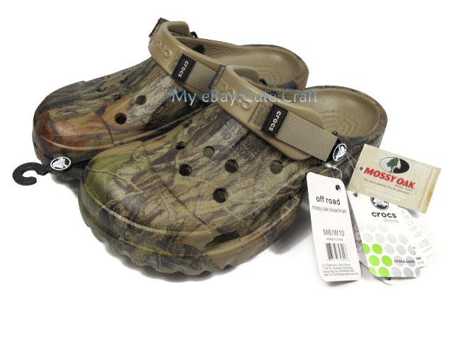 crocs offroad mossy oak