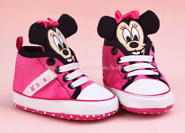 minnie mouse crib shoes