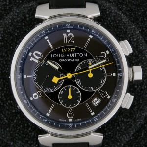 Louis Vuitton Tambour LV277 Automatic Chronograph Watch Q1141 LIST