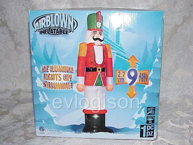 Giant 9 Airblown Inflatable Nutcracker Christmas Decor On Popscreen