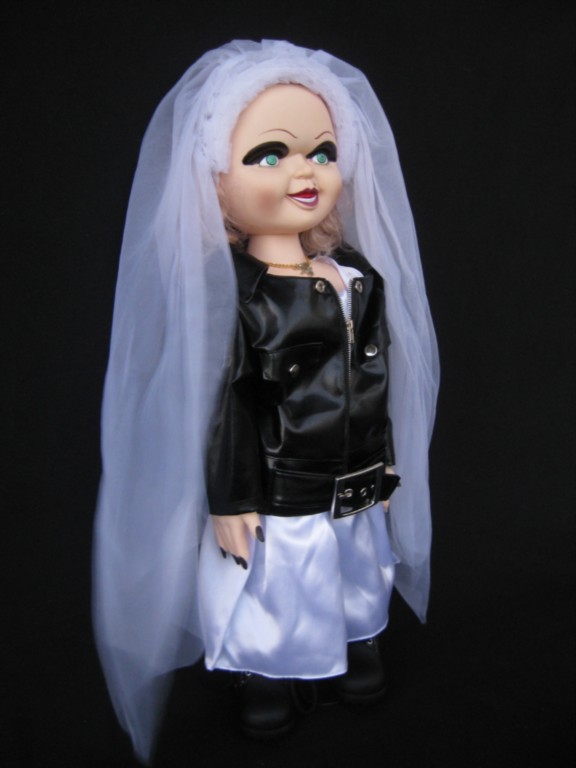 BRIDE OF CHUCKY TIFFANY DOLL W/KNIFE LARGE 66CM NEW eBay