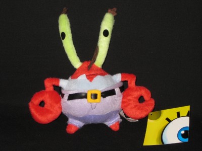 spongebob squarepants mr krabs plush