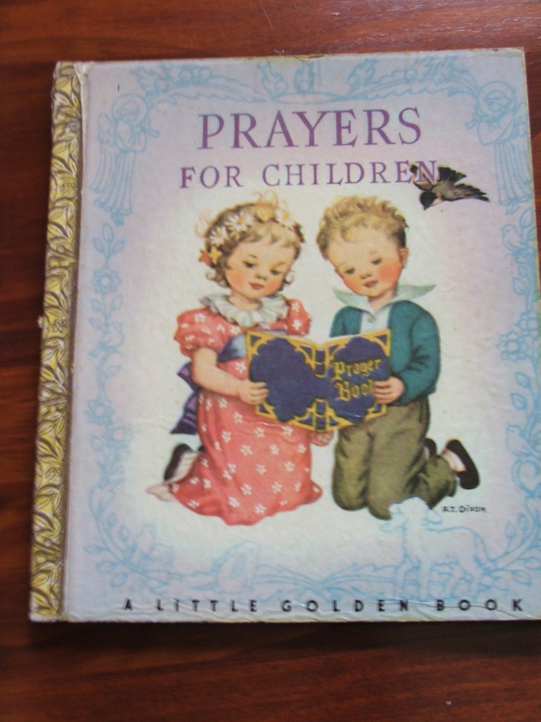 A Little Golden Book Prayers For Children 1st Book 1942 Ebay