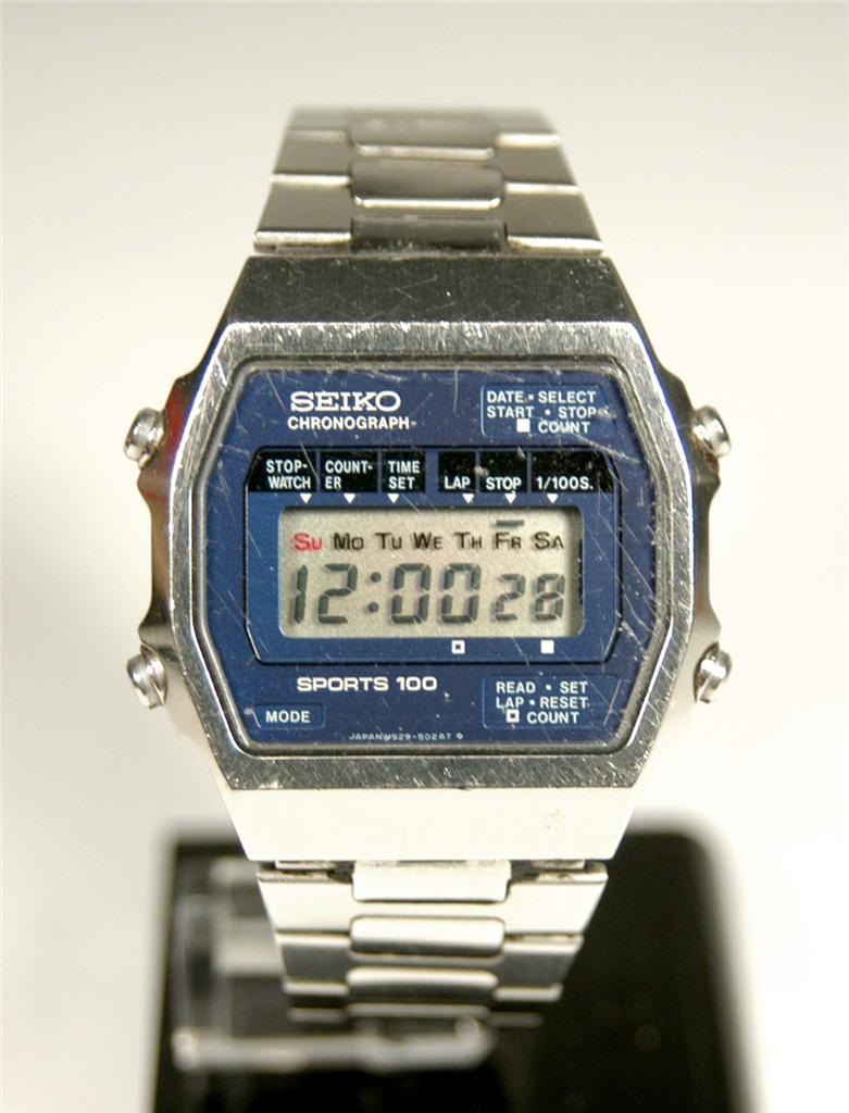 vintage seiko lcd