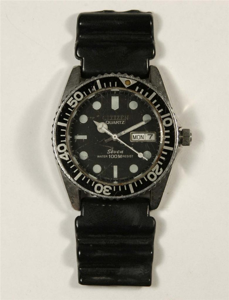 citizen dive watch with depth gauge