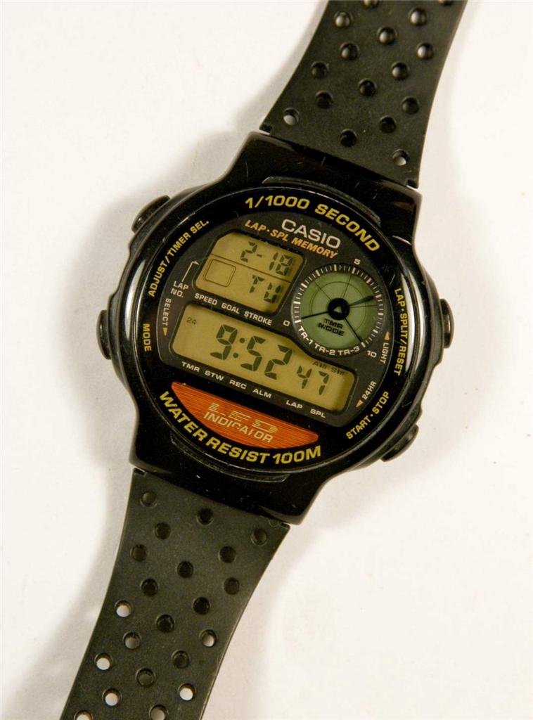 casio led clock