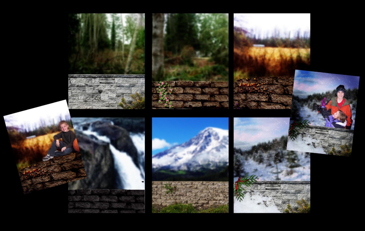 5 styles of Stone Walls And Props 5 styles of Stone Walls And Props