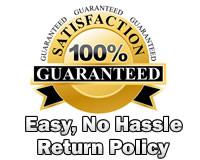 satisfaction guaranteed