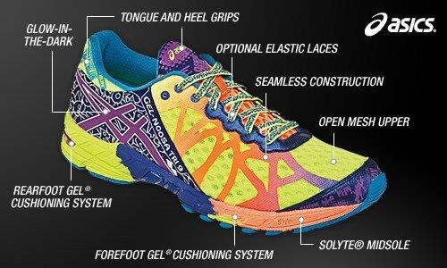 asics gel noosa glow in the dark asics gel noosa glow in the dark