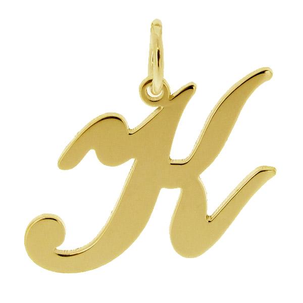 9ct gold letter necklace clearance