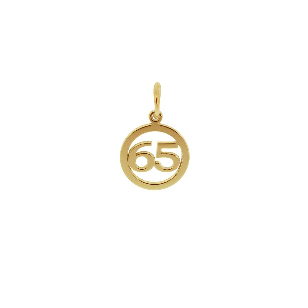 375 SOLID 9CT GOLD BIRTHDAY NUMBER AGE CHARM PENDANT GIFT 10-70