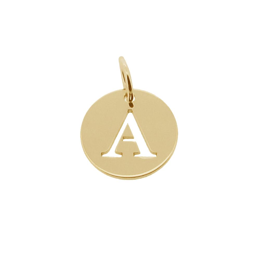9CT GOLD PLATED PERSONALISED CUT OUT 