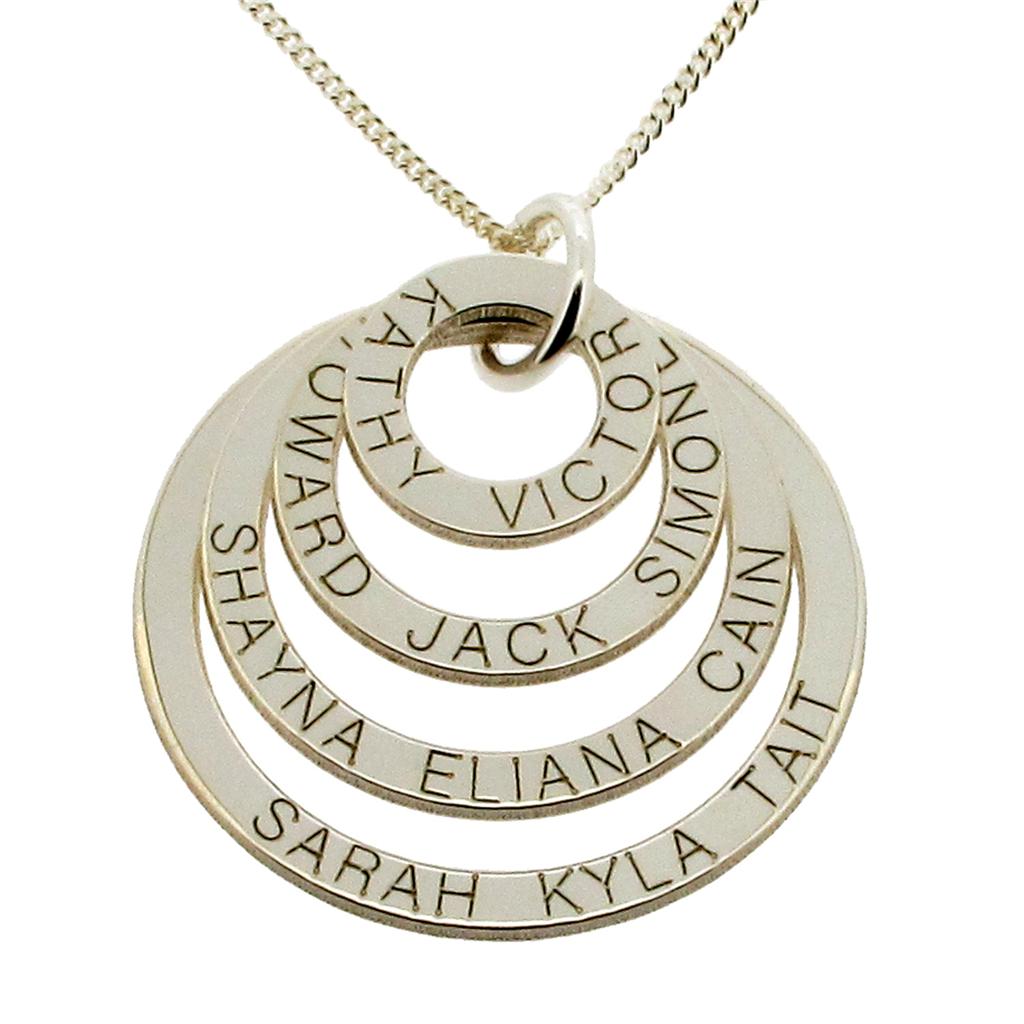 White gold grandma necklace Clearance