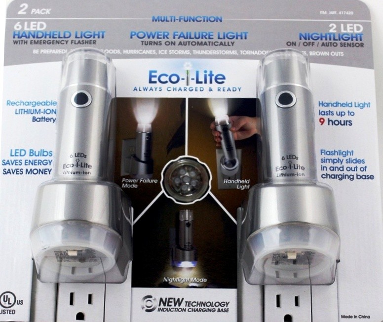 Eco-I-Lite Multi-Function Power Failure Light 2-Pack | eBay