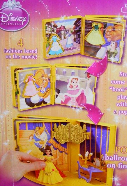 disney princess storybook playset