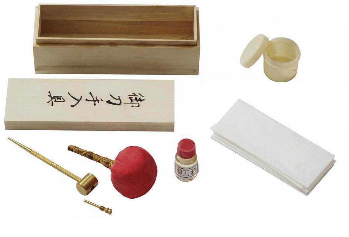 NEW Japanese Samurai Katana Sword Maintenance Cleaning Kit NuguiGami