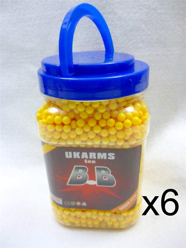 5,000 30,000 UK ARMS 6mm AIRSOFT BB PELLETS AMMO .12g RIFLE PISTOL