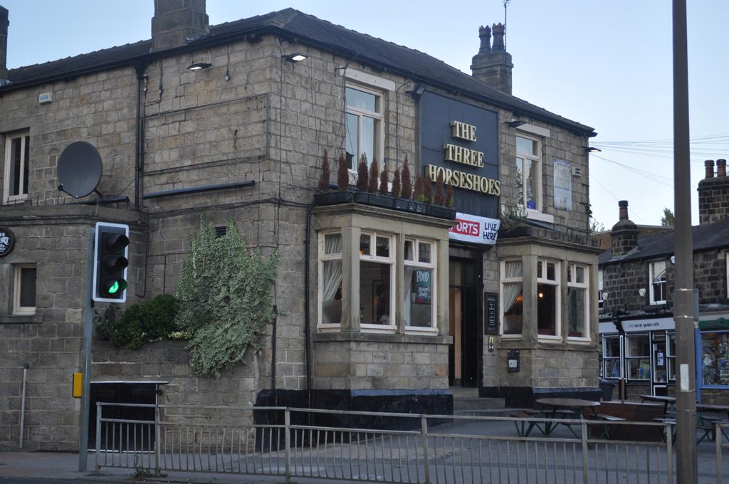 The Three Horseshoes The three horseshoes pub in far headingley