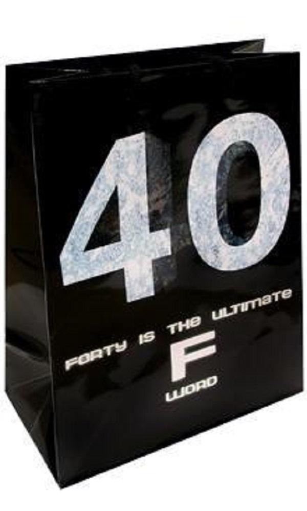Over the Hill Funny Adult Birthday Gag Gift Bags Getting Older Bag Age 40 50 + - Picture 4 of 15