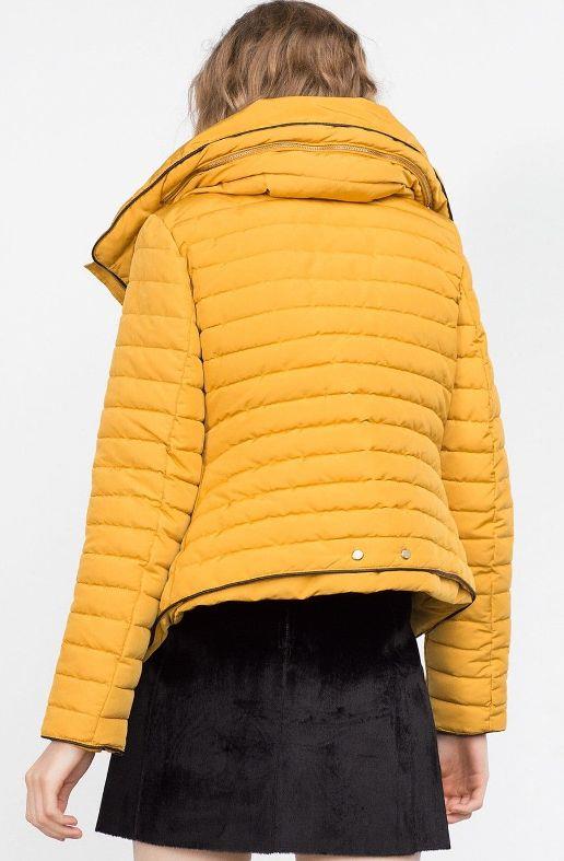 zara basic mustard jacket