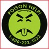 Poison Face Sticker
