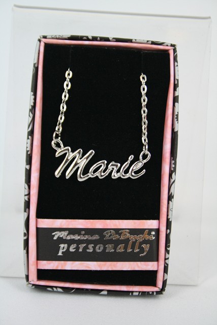 Personalised Name Necklace- MANDY/MARGARET/MARIA/MARIE/MARY/MEGAN/MEL/MELANIE/ N - Picture 5 of 10