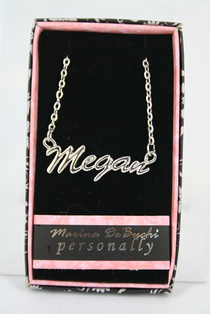 Personalised Name Necklace- MANDY/MARGARET/MARIA/MARIE/MARY/MEGAN/MEL/MELANIE/ N - Picture 7 of 10