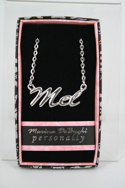 Personalised Name Necklace- MANDY/MARGARET/MARIA/MARIE/MARY/MEGAN/MEL/MELANIE/ N - Picture 8 of 10