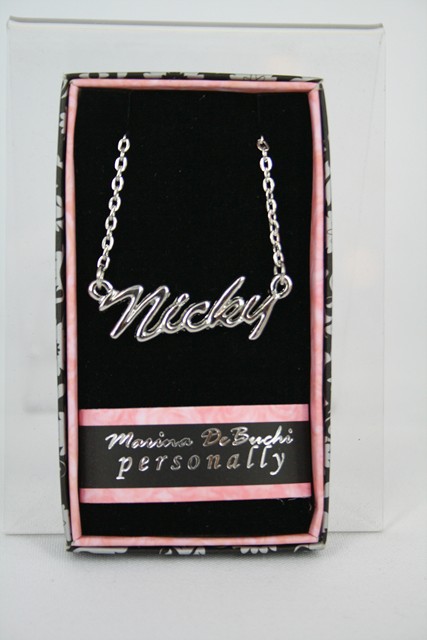 Personalised Name Necklace- MELISSA/MICHELLE/MOLLY/NATALIE/NATASHA/NICKY/NICOLA - Picture 1 of 1