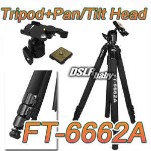Pro Tripod Kit For DSLR Camera Nikon Canon Sony Olympus