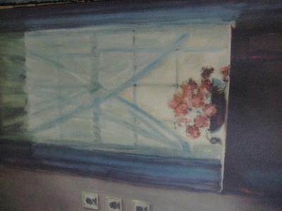 Rare Old Antique M Ditlef Song Of Love Print W Wooden Frame