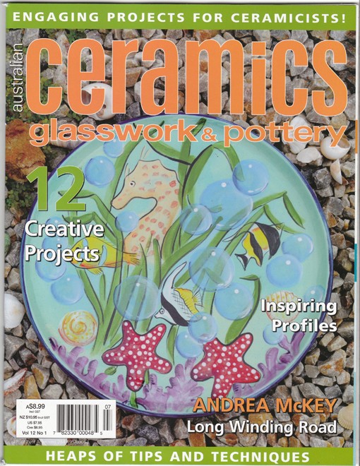 Ceramics, glasswork & pottery, magazine Vol 12 no 1 eBay