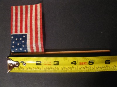 1876 American Flag. Vintage Original 1876