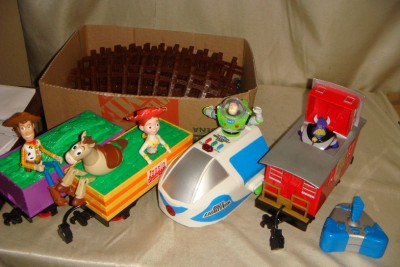 disney toy story train set