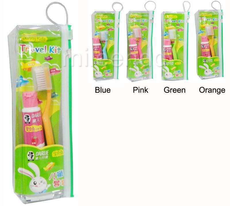 DARLIE 1PC BUNNY KIDS TRAVEL KIT TOOTHPASTE TOOTHBRUSH eBay
